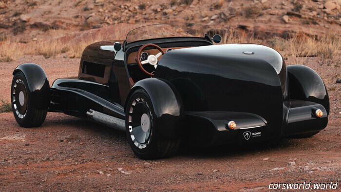 Этот карбоновый родстер отдает дань уважения Ford 1930-х годов | Carscoops